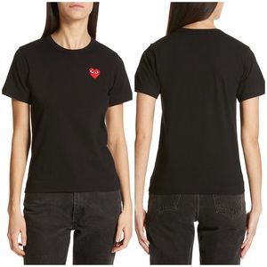Comme des Garcons PLAY Heart Tee - Size S